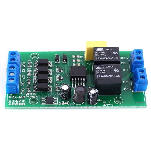 20A Limitschalter DC-Motor Vorwärts-Rückwärts-Controller DC 5V 12V 24V Motortreibermodul Steuerplatine