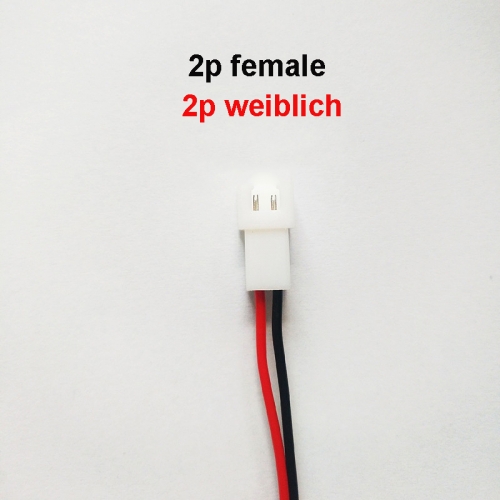 xh2.54 terminal line 2p air connection line 100mm female butt single head---100pcs