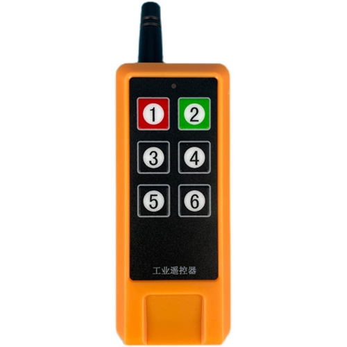 New product industrial -6 button wireless remote control 315M remote control handle EV1527 chip transmitter 433M remote