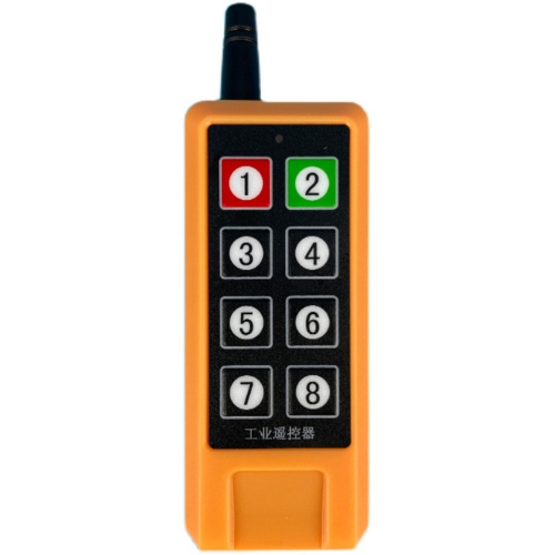 New product industrial -8 button wireless remote control 315M remote control handle EV1527 chip transmitter 433M remote