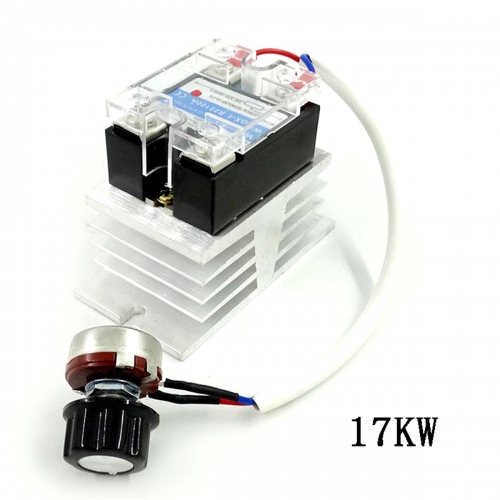 17000W high-power AC 220V blower AC motor speed regulation temperature regulation 0-220V governor switch