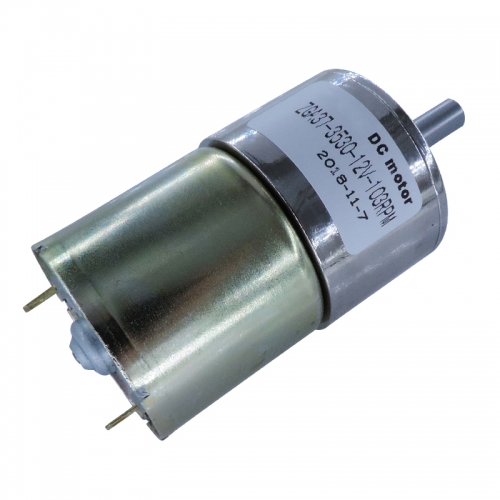 central axis-DC Brushed DC Gear Motor Low Speed Medium Shaft Gear Motor / 12V