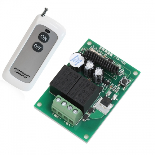 Motor Geschwindigkeit Drehzahlregler mit Fernbedienung DC12V 24V Geschwindigkeitserhöhung und -verringerung Speedsteuerung mit Langstrecken-Fernbedienung 433 MHz