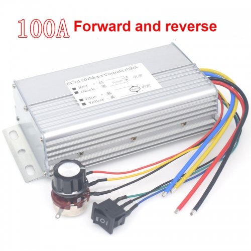 100A DC Motor Regler 12V24V36V48V elektrischer kletternder LKW Gabelstapler Controller Reverse Schalter