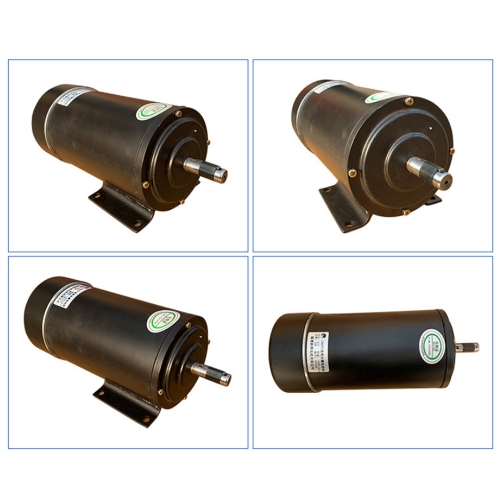 DC Permanent Magnet Motor 12V 220V 185W DC Motor 55mm 70mm 90mm 110mm Customized Industrial Motors