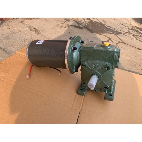 Automatic tarpaulin pulling motor for dump truck 24V tarpaulin reducing motor 1KW with built-in carbon brush 1.2KW