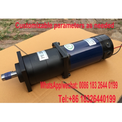 DC220V, DC-Verzögerungsmotor, doppelter Ausgangswelle elektrischer niedriger Drehzahl hoher Drehmomentmotor vertikal, 600W 800W