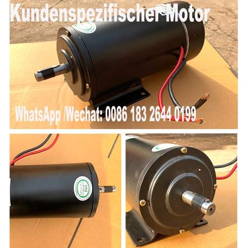 130ZYT 12V 24V 48V 36V 110V 220V DC Permanentmagnet Motor 800W 1000W 1500W, kundenspezifischer Motor