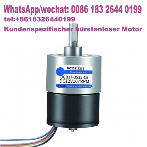 35NM High Power Reducer Schneckengetriebemotor zylindrische Form Getriebemotor