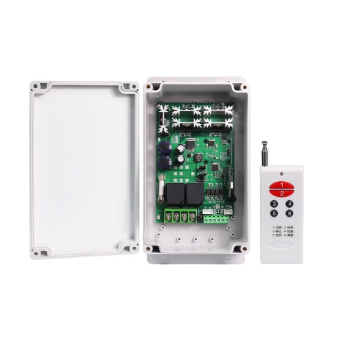 Wireless remote control DC motor speed controller DC motor 12V24V high-power forward and reverse control limit waterproof