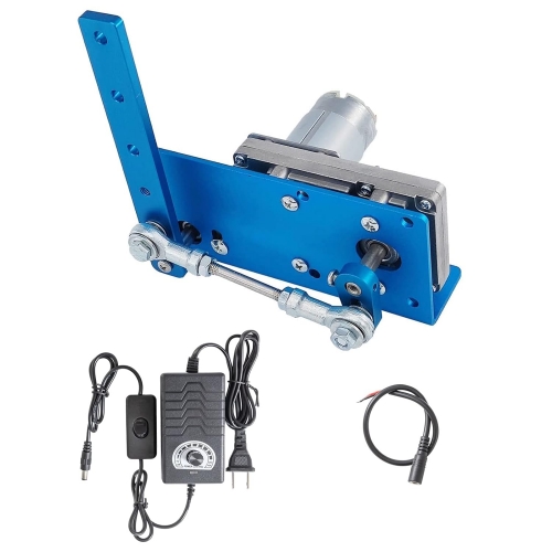 DIY Design DC 24V Kolben-Schwingmotor, einstellbare Geschwindigkeit 20-120 Grad, 20-275 U/min für dynamische Werbeentwürfe und Experimente / hängender Wiegenstuhl.