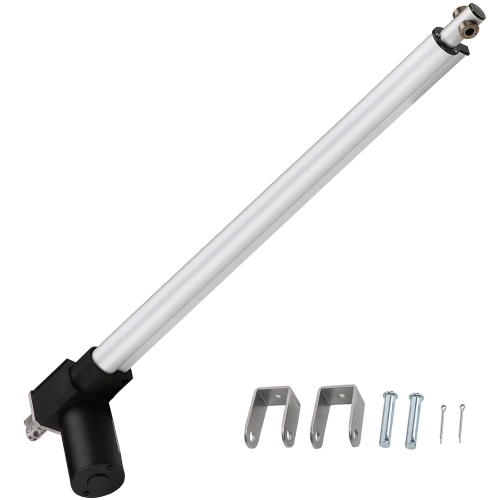 6000N Serie Linearantriebs-Set, 600 mm Hochgeschwindigkeits-Linearantrieb mit 5-60 mm/s 24 V,12V 48V Linearantrieb zum Heben von Fernseher/Tisch/Sofa