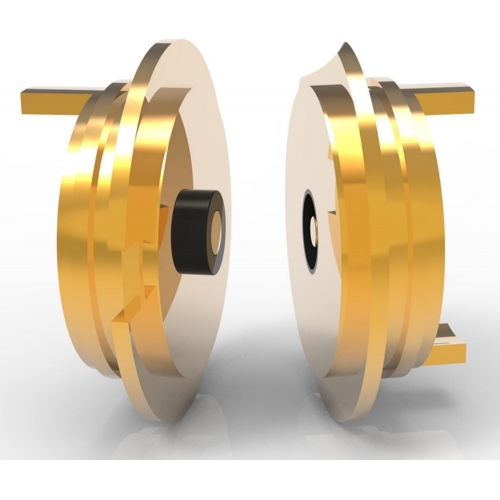Professionelles magnetisches Stromanschlussset, 12mm Gold und männliche weibliche LED-Stecker, elektronisches Anschlusssystem Stecker Typ Pogopin Hochstromstecker mit starker magnetischer