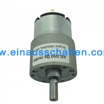 Getriebemotor Gleichstrom Motor 6  12V Elektromotor mit abnehmbarer  Kurbel