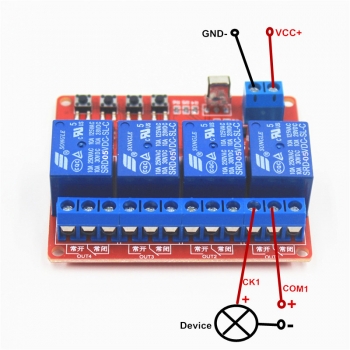 12V vier kanal IR Empfänger Infrarot-Lernmodul High-Power