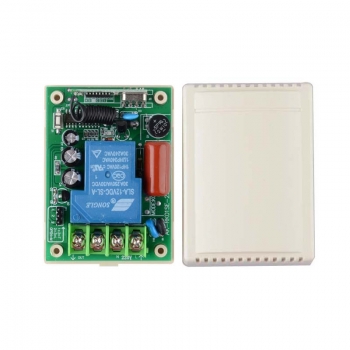 RF AC 230V 3000W 30A Ein Sender 1 Kanal Relais Funk Fernbedienung  Lichtschalter 433Mhz Steuerung Pumpe Hoch Leistung E-Motor [0060387] -  €20.58 