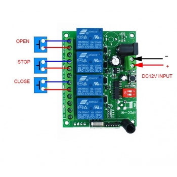 4 CH 6V 9V 12V 24V Haus / Industrie Automatisierung Funk