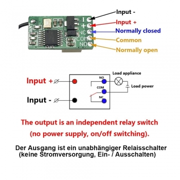 12V Funkschalter mit Fernbedienung: Kabelloser Lichtschalter Universal  Schaltrelais Funkschalter 433 MHz Mini Relais Wireless Lichtschalter  Fernbedienung DC 5V/12V/24V/48V Fernbedienung Schalter : : Baumarkt